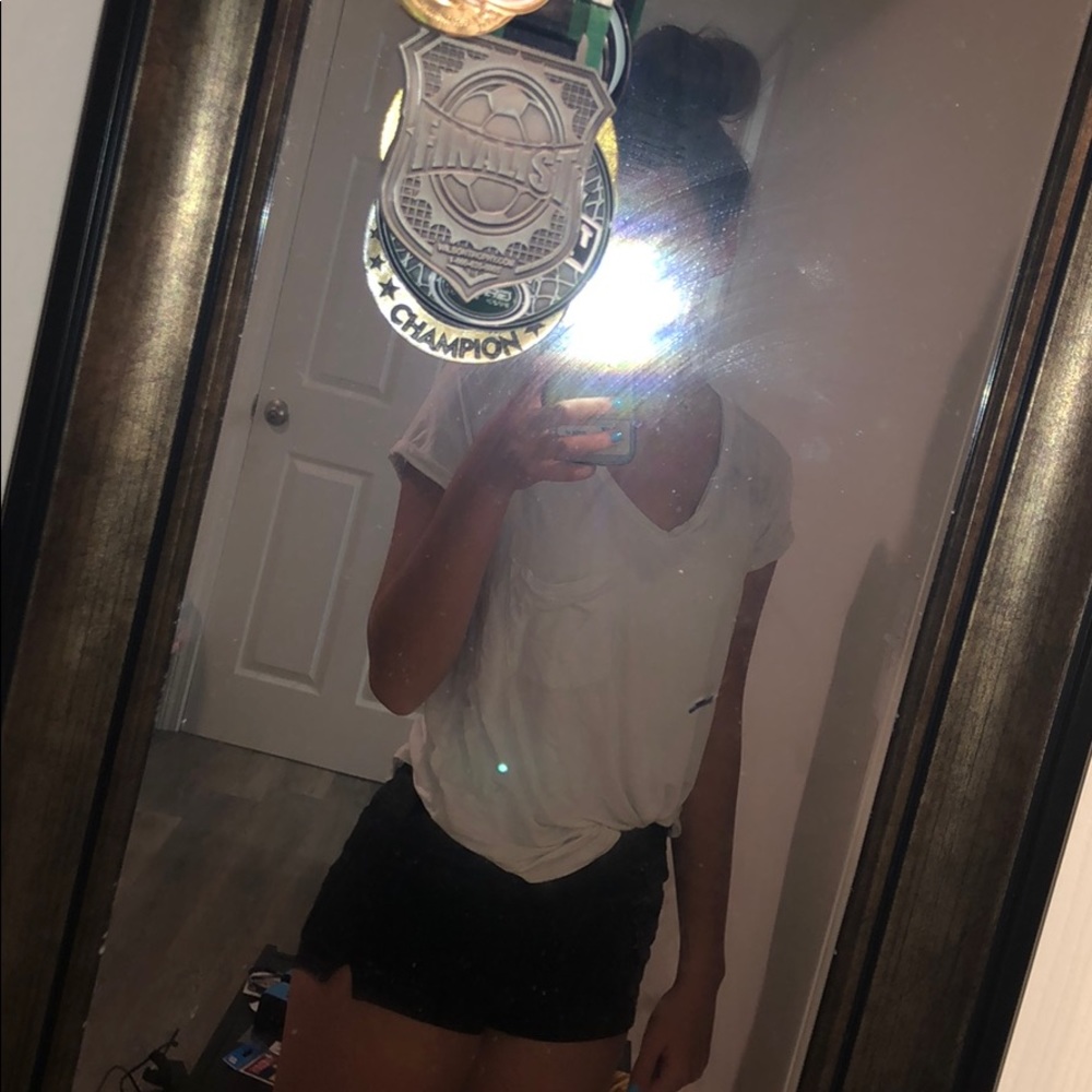 black ae jean shorts :)